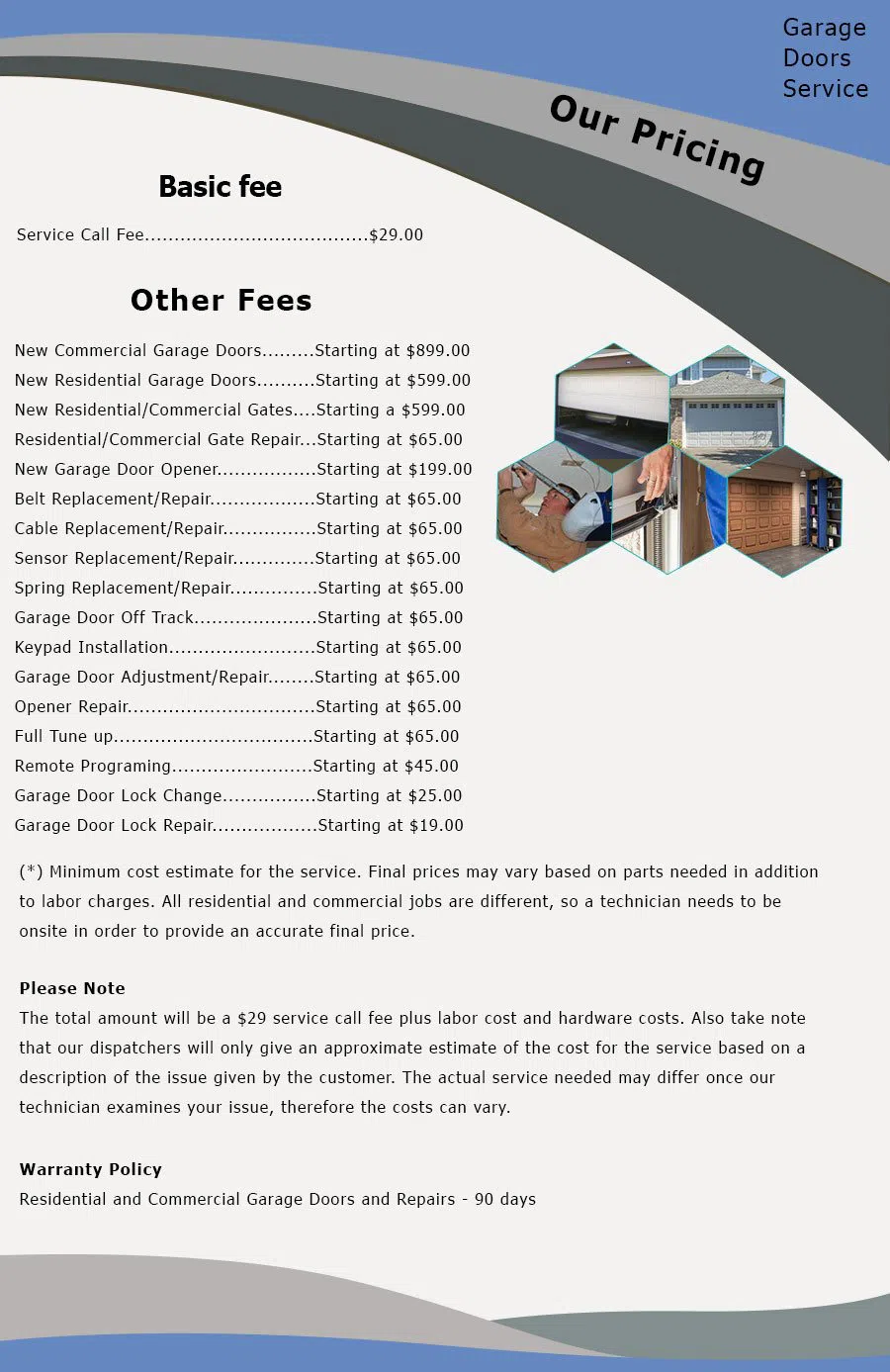 Security Garage Doors Silver Spring, MD 301-273-2644